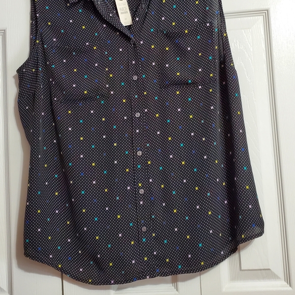 Talbots Size 2X sleeveless blouse. NWT - Picture 2 of 2